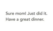 Date message
