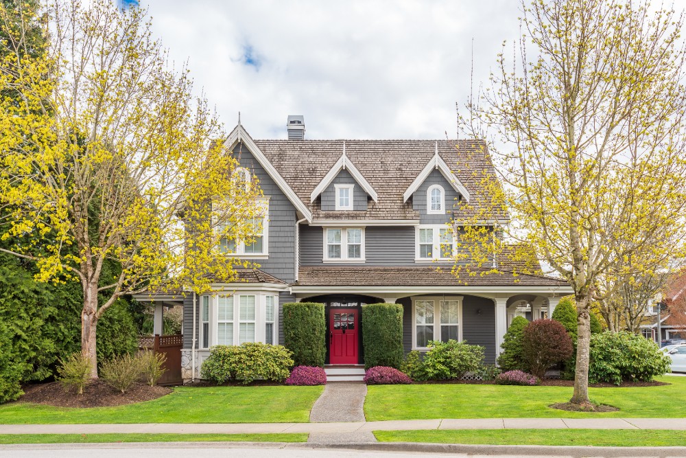 Exterior of a home.