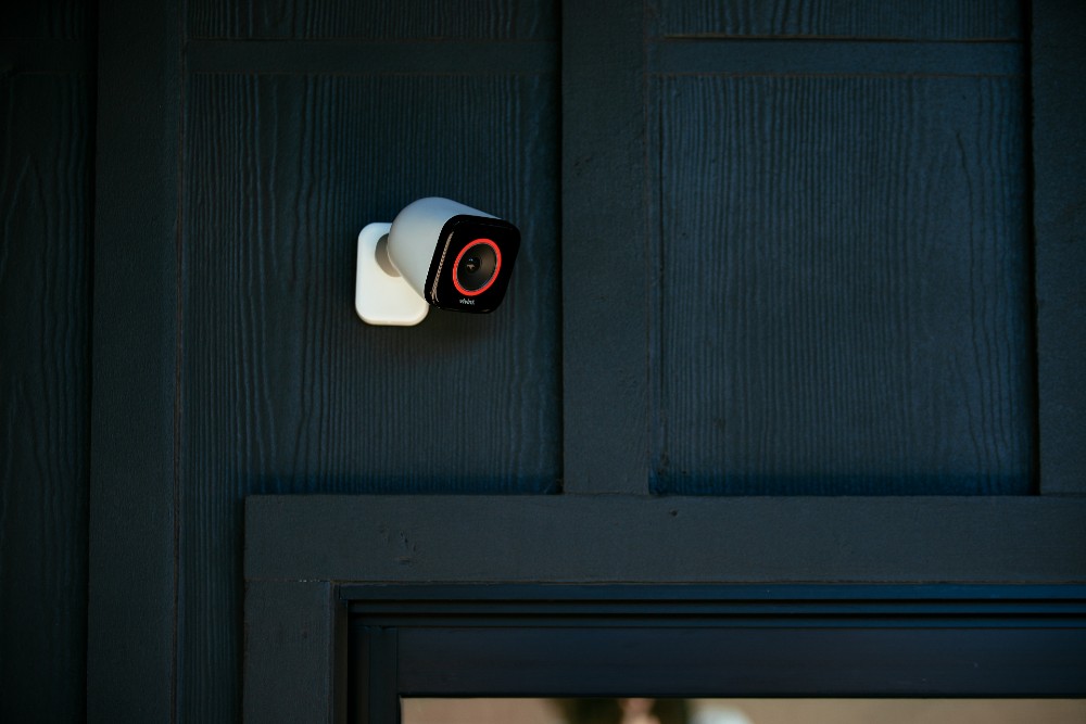 Vivint Outdoor Camera Pro on a home's exterior.