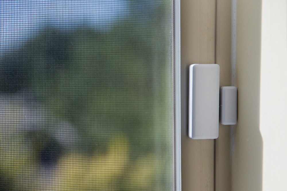 Vivint window sensor.