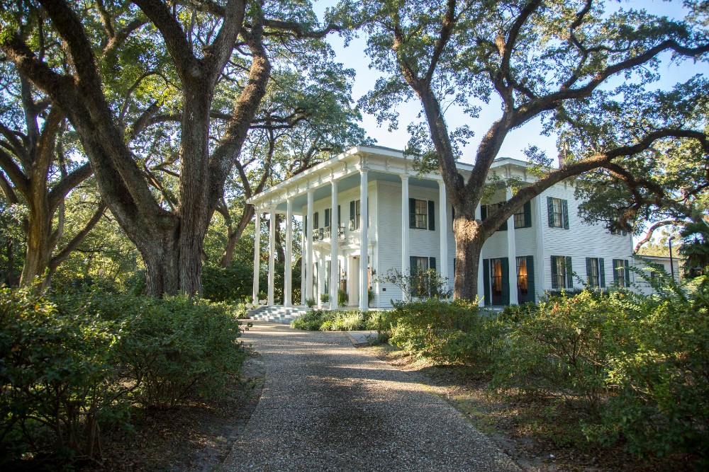 A southern mansion in Mobile, Alabama