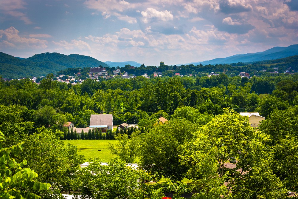 View of Keyser West Virginia