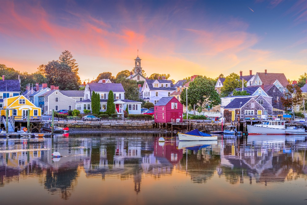 Portsmouth, New Hampshire, USA townscape