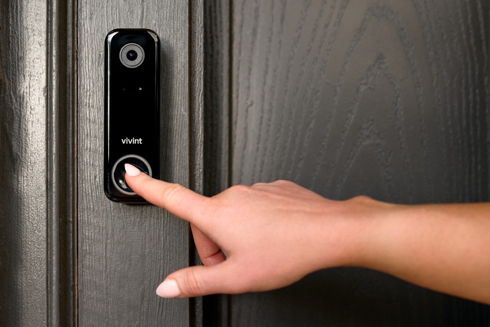 Ringing the Doorbell Camera Pro.