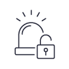 Icon of an alarm