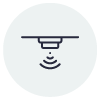 Smoke detector icon