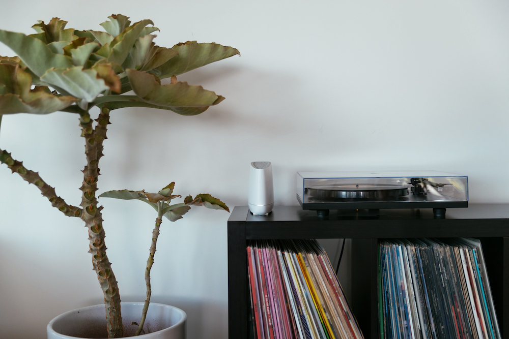 The Vivint Smart Drive set up in a home.