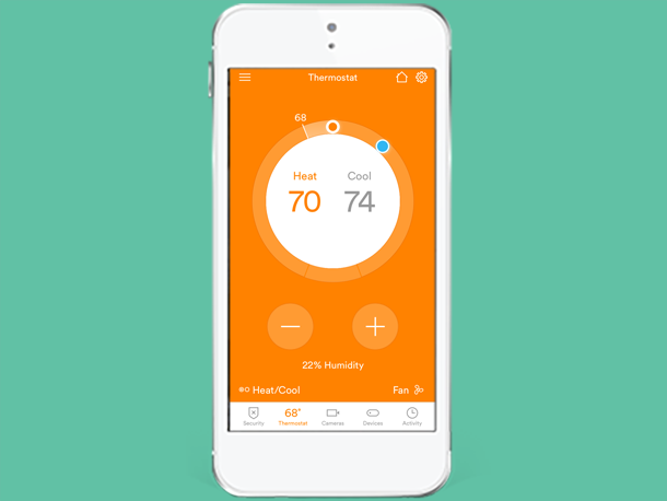 vivint smart assistant thermostat