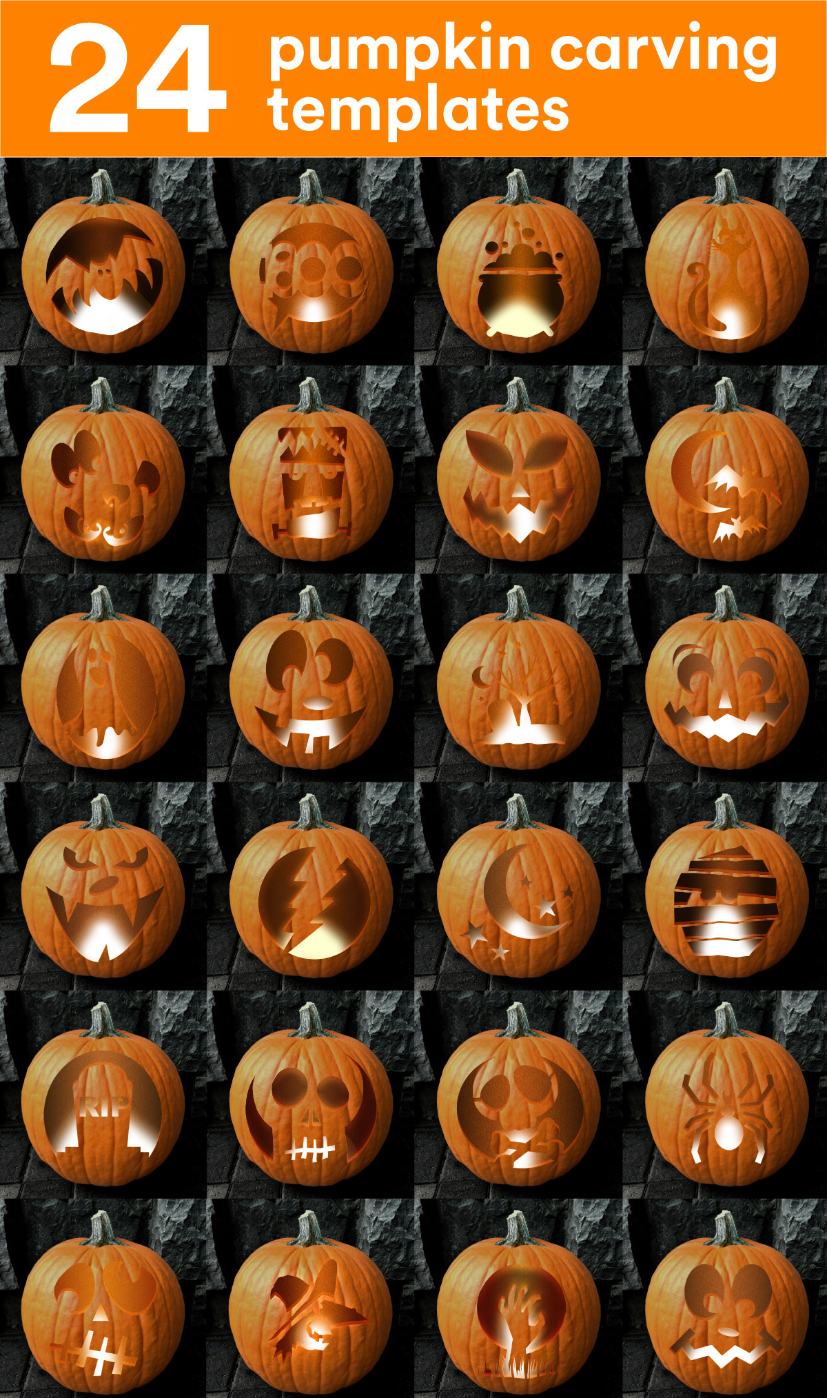 Pumpkin Carving Patterns Ideas