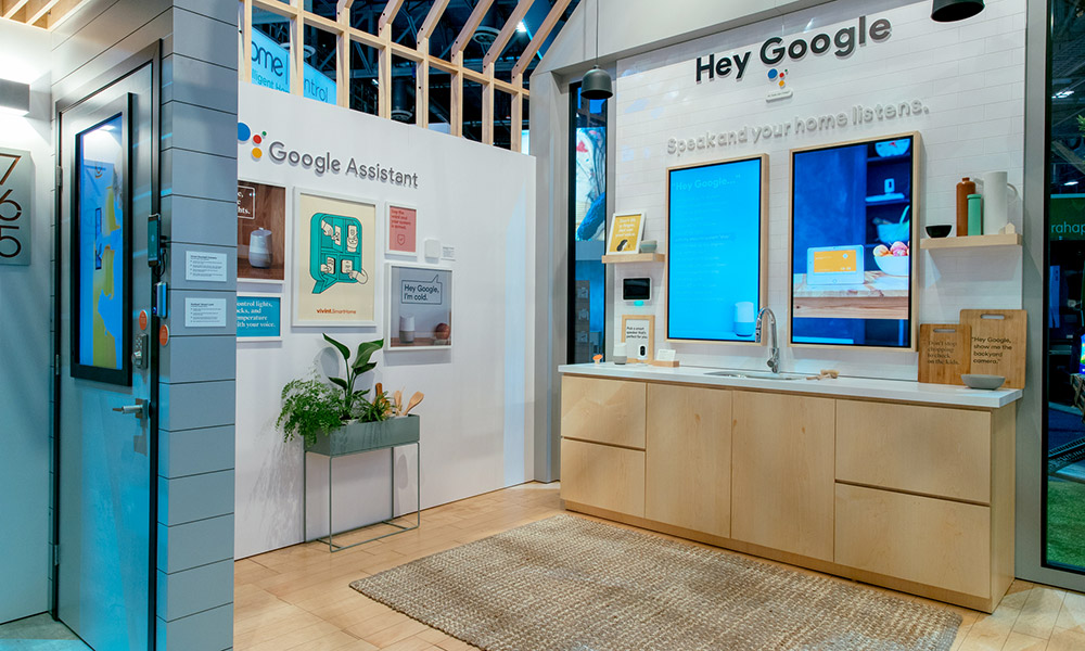 vivint works with google assistant