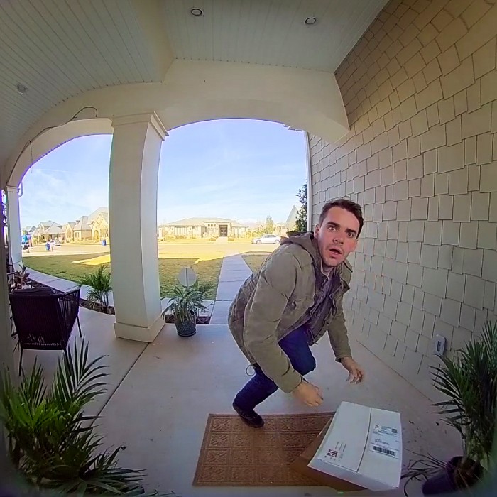 vivint doorbell camera pro package thief
