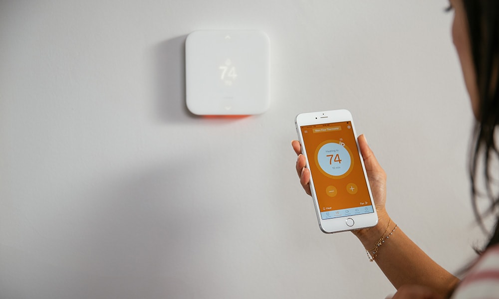 Vivint Smart Thermostat Settings Warm