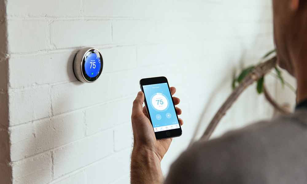 Nest Thermostat integrating with a Vivint system