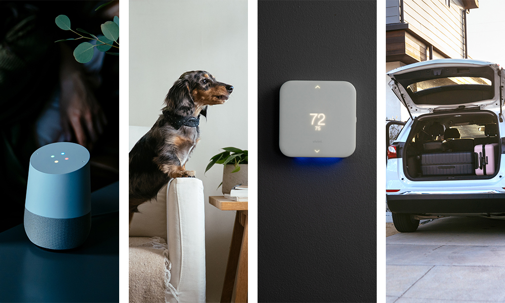 Smart Home trends from the Google nest to Vivint Thermostat and Vivint Indoor Camera