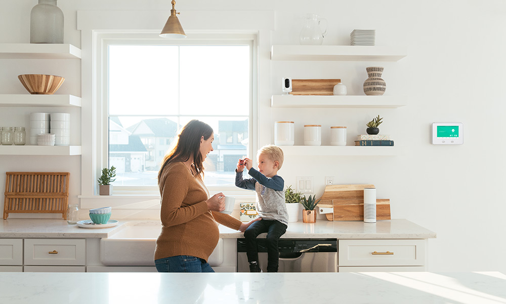 Smart Home Kitchen Daytime