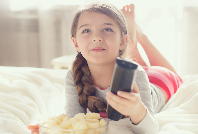 Child Watching TV