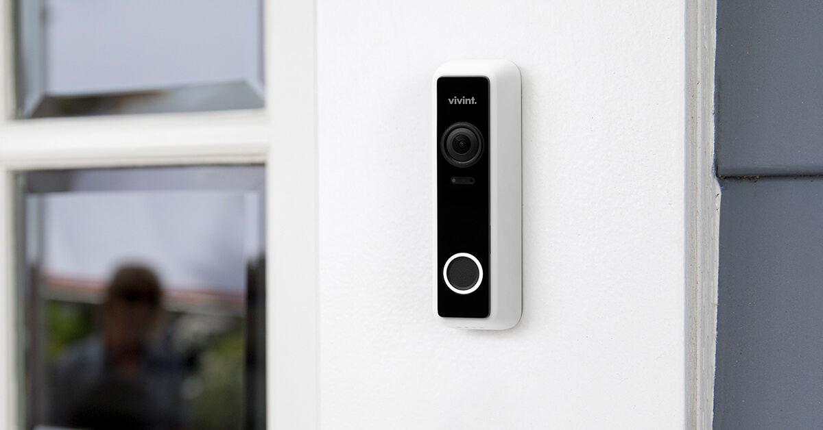 Wireless Video Doorbell Security Camera Vivint Smart Home